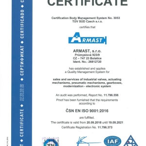 ENG - certificate ISO: